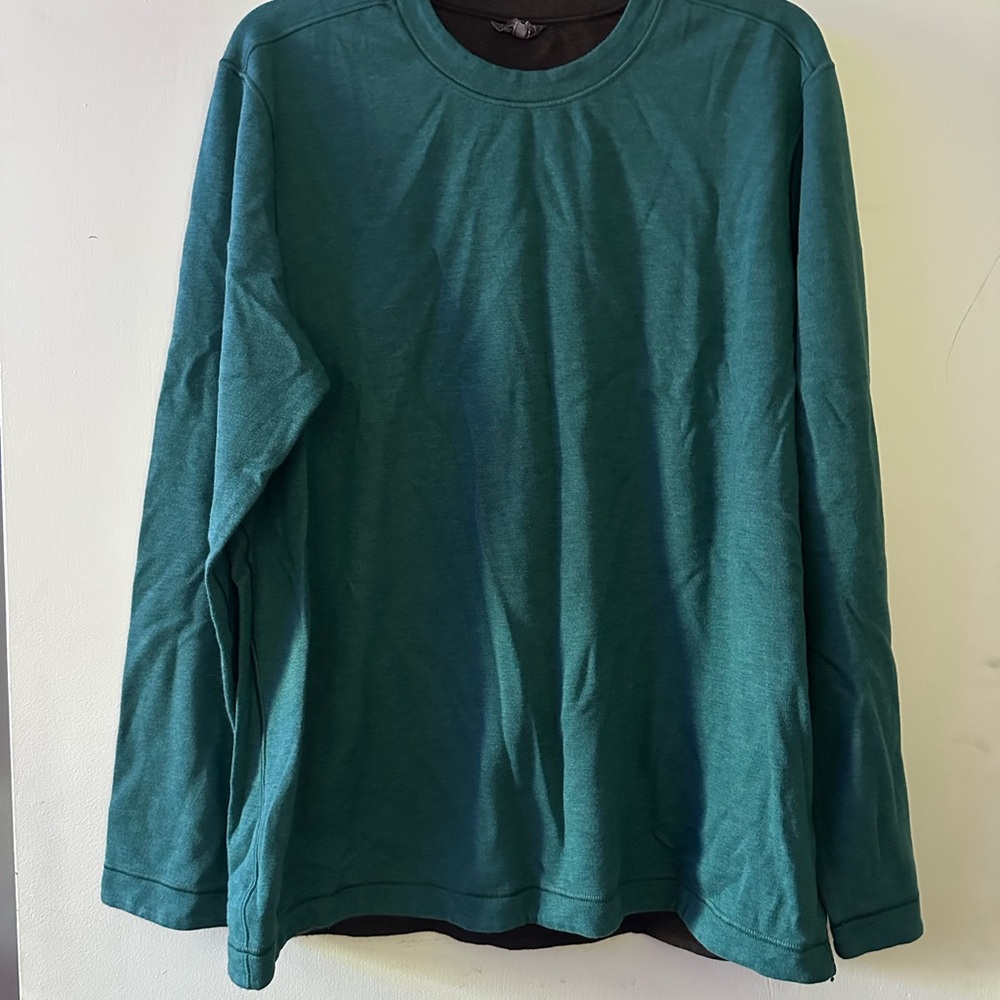 Johnston & Murphy Reversible Shirt in Brown and Green